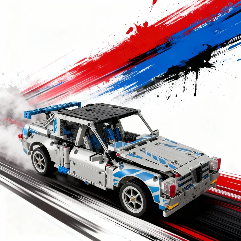 

1174pcs MOC Peugeot GTI Technical Model Building Blocks Construction Toy Christmas Gift Assemble DIY Creative Idea Education