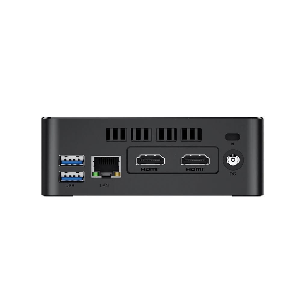 Gkmini Mini PC Intel Gemini Lake J4125 Computer Windows 11 DDR4 8G SSD 128GB Dual Band WIFI RJ45 2*HD-MI Windows10 Small Desktop