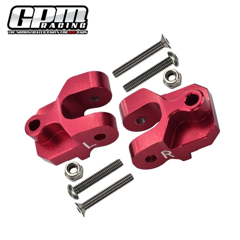 Conjunto de montagem do eixo inferior traseiro GPM Alu para links de suspensão para LOSI Baja Rey 1.0
