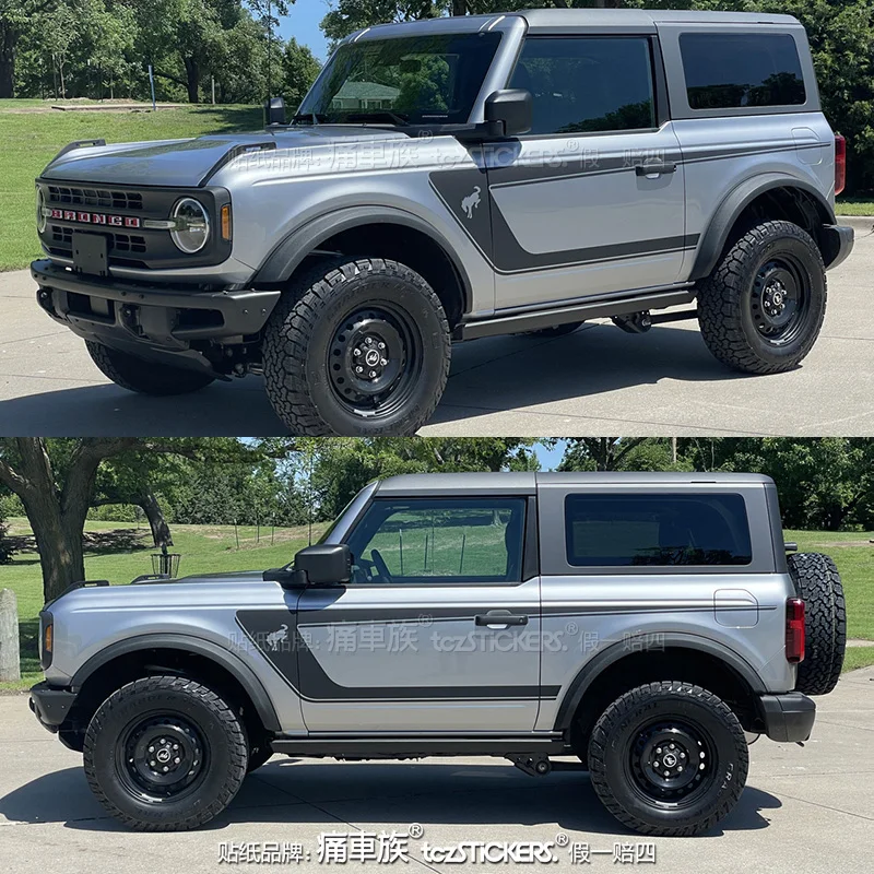 

Car stickers Body hood decoration Sport Accessories Decal Stripe Vinyl Graphics For Ford Bronco