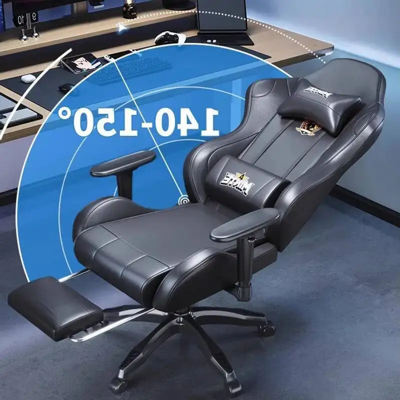 Silla Giratoria Ejecutiva para Juegos, Reclinable, con Respaldo Relajante, Silla de Escritorio para Gamers, Silla de Oficina, Silla Gamer, Muebles