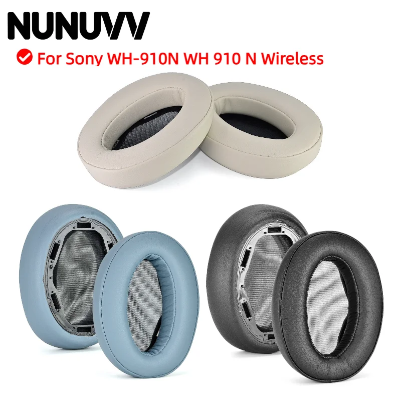 Replacement foam Ear Pads pillow Cushion Cover For Sony WH-910N WH 910 N Wireless Gaming Headphone Headset EarPads
