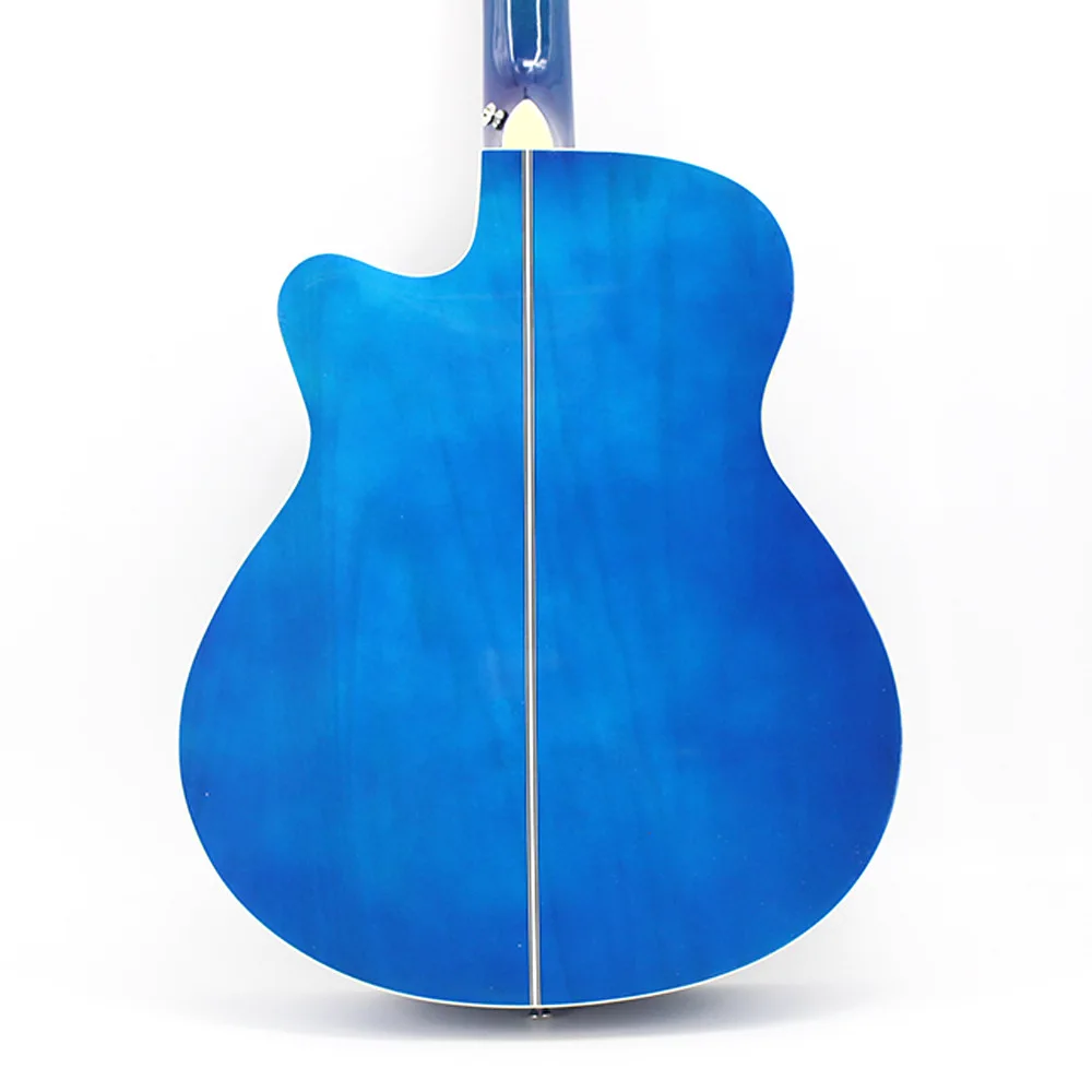 40inch Blue Ocean Art Folk Classic vintage high quality guitar