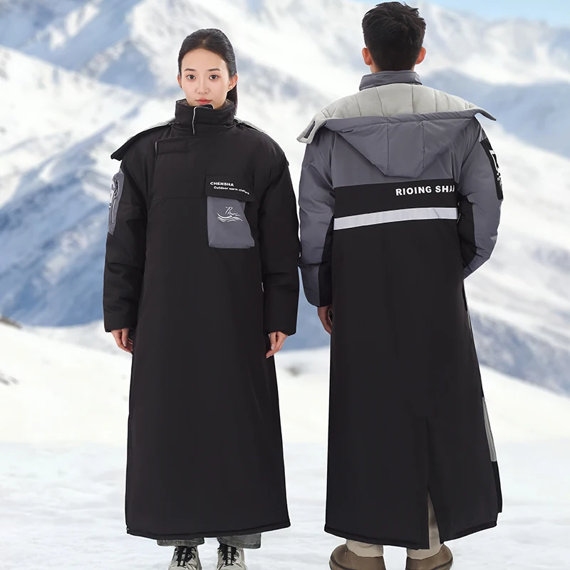 جديد طويل الصوف الثلج السراويل يندبروف للماء سميكة الشتاء ركوب والعتاد للخارجية #5