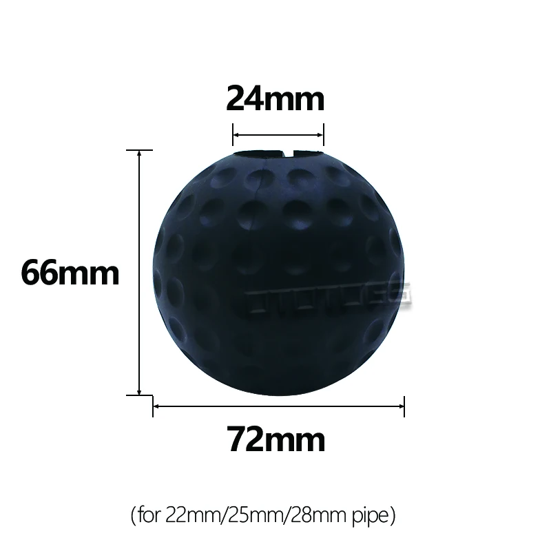 Crash Bar Engine Guard Protector For Harley Nightster 975 Motorcycle 25mm-28mm Bumper Universal Rubber Ball Anti-fall Block