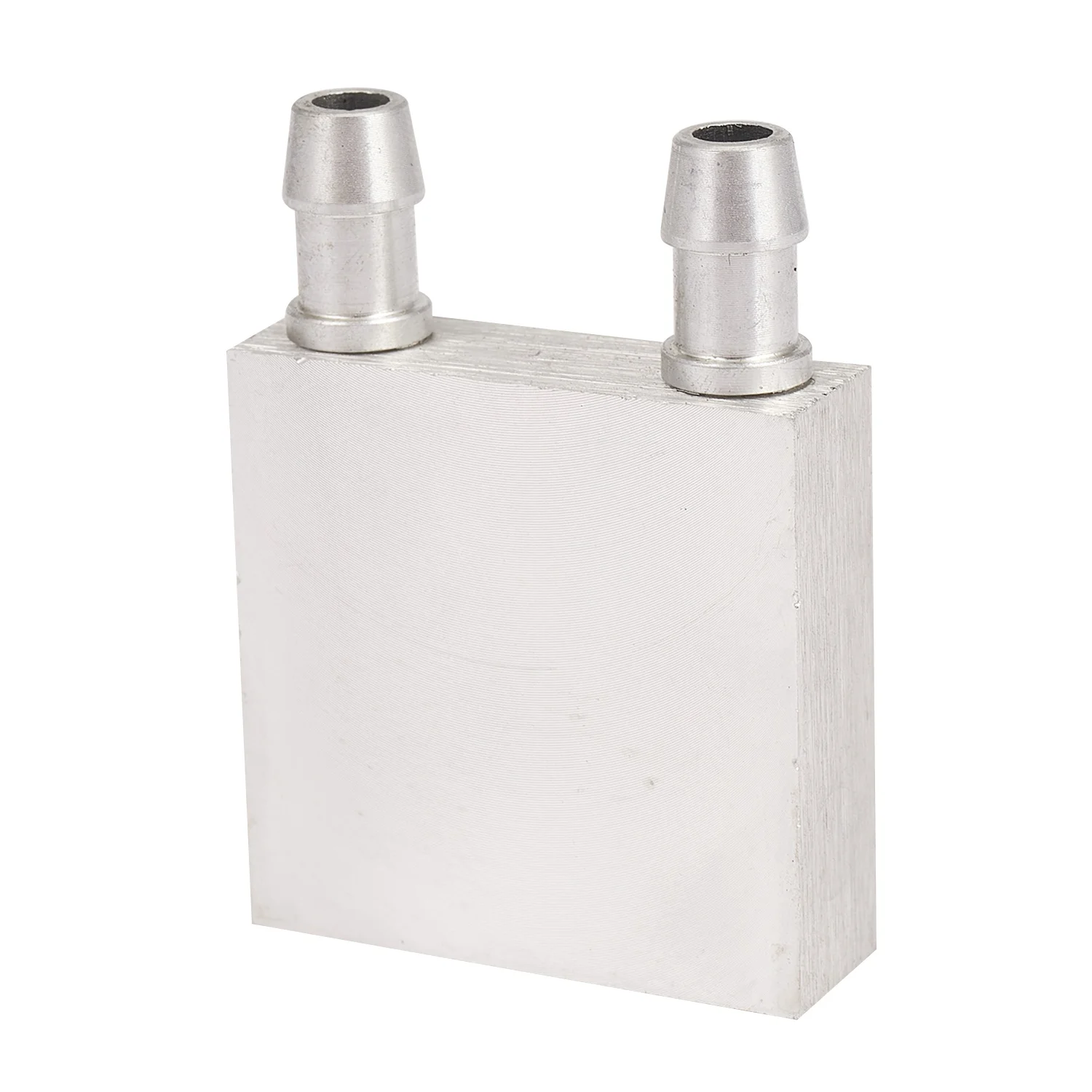 Nuits de refroidissement par eau en alliage d'aluminium primaire, refroidisseur à eau liquide, système de dissipateur de chaleur, utilisation en argent pour PC, ordinateur portable, processeur, 40x40mm