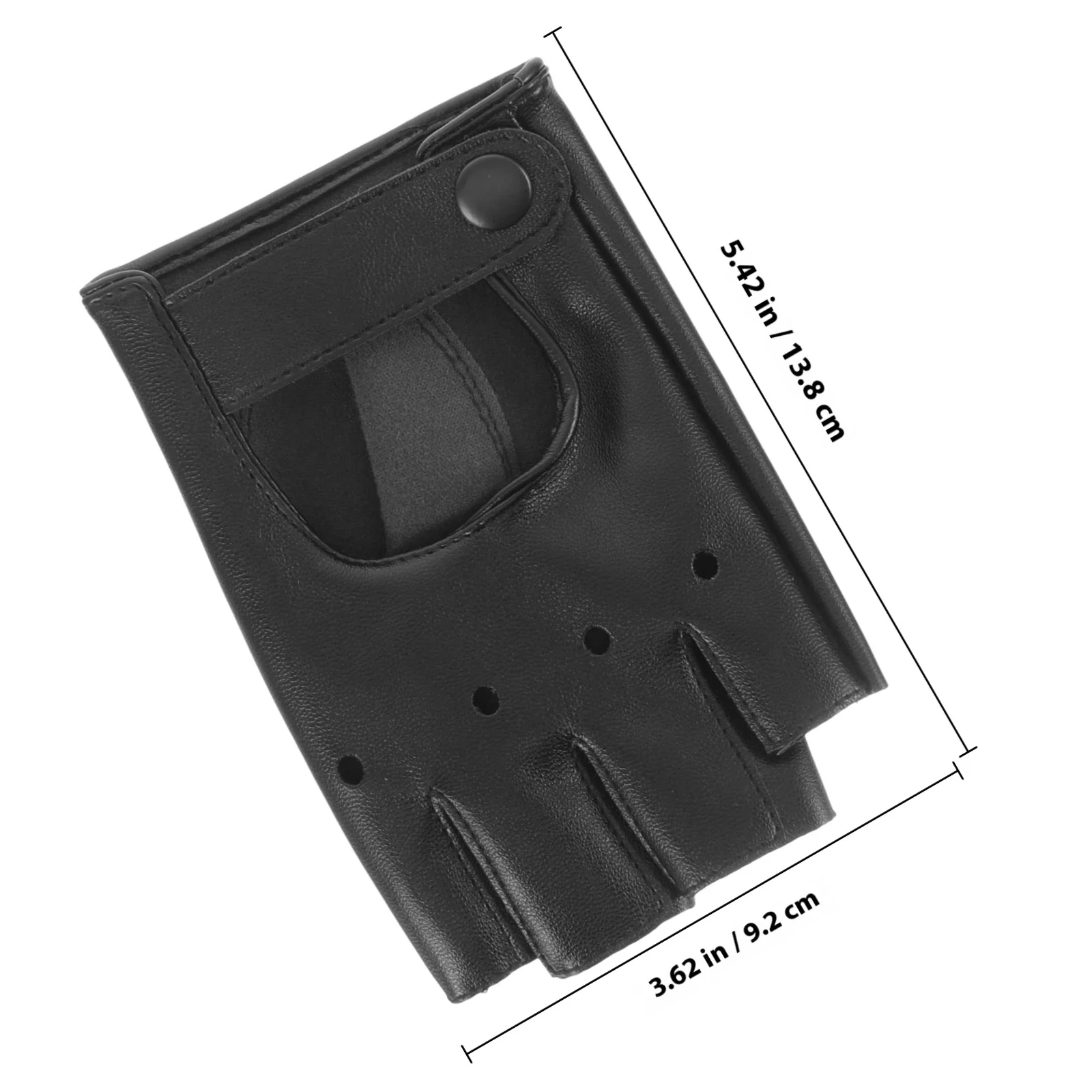 1 Pasang Sarung Tangan Setengah Jari Nyaman Perlindungan UV Anti Selip Telapak Tangan Bersepeda Berkendara Olahraga Luar Ruangan Sarung Tangan Kebugaran