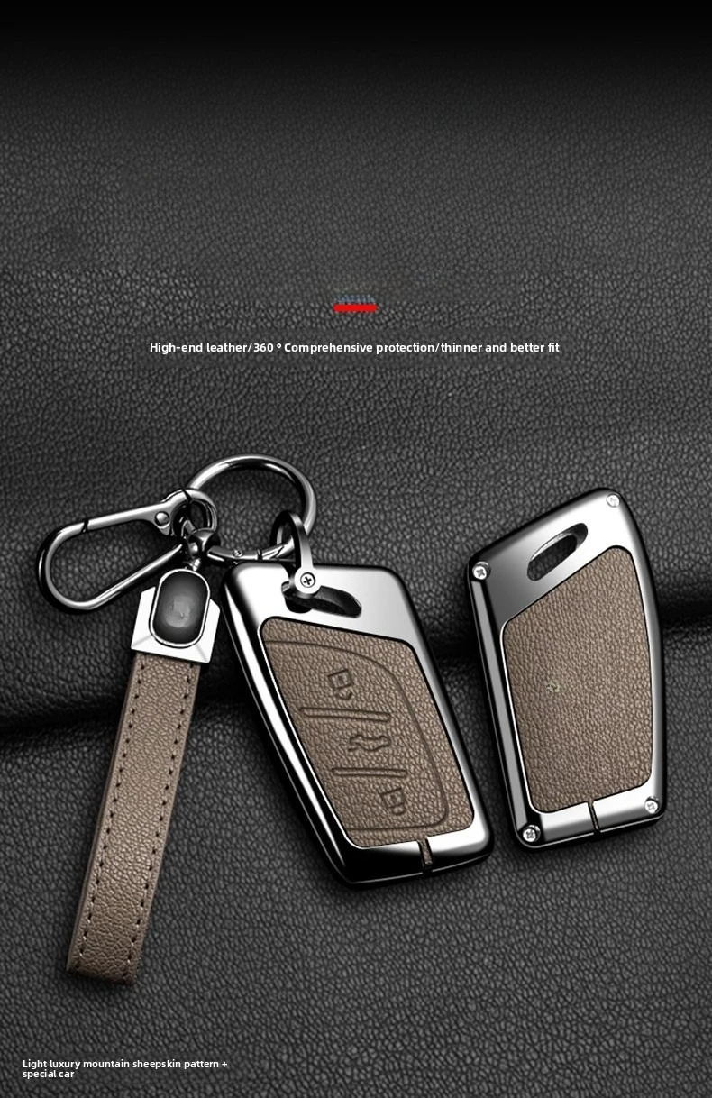Suitable for MG 5 key protection cover, 6 Pro MG5 Scorpio ZS, 5 MG3 Navigation HS car buckle shell, metal men - Image 6