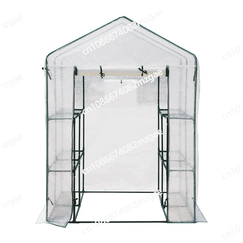 Garden walk-in greenhouse family large greenhouse plants winter flower room rainproof and antifreeze insulation shed succulent