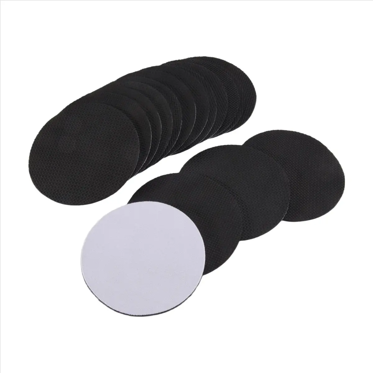 ABYA Round Sublimation Blank Coaster Sublimation Blank Coaster Sublimation Heat Transfer Coaster Hot Pressed Coaster 16Pcs