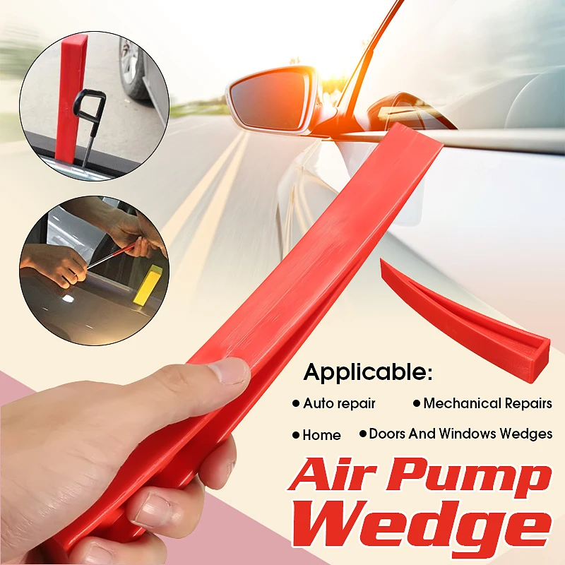 

Universal Plastic Air Pump Wedge Car Window Doors Emergency Entry Tools Red