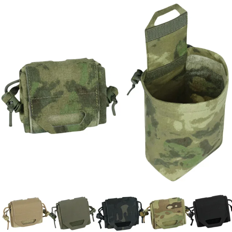 

Тактическая складная сумка для переработки, сумка для сброса, MOLLE, прочная универсальная сумка для мини-журналов