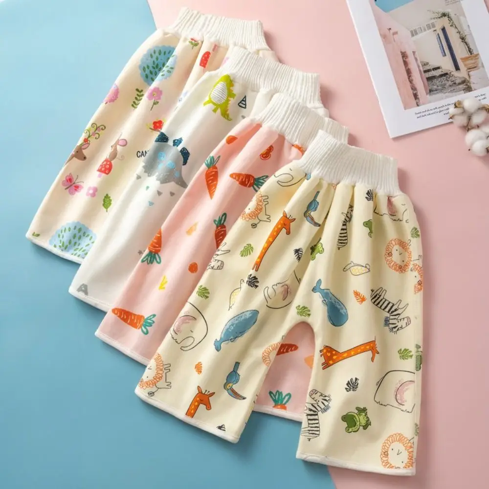 

Children Underwear Infants Nappies Baby Nappies Sleeping Bed Clothes Cotton Pant Skirts Baby Diaper Skirt Training Pants