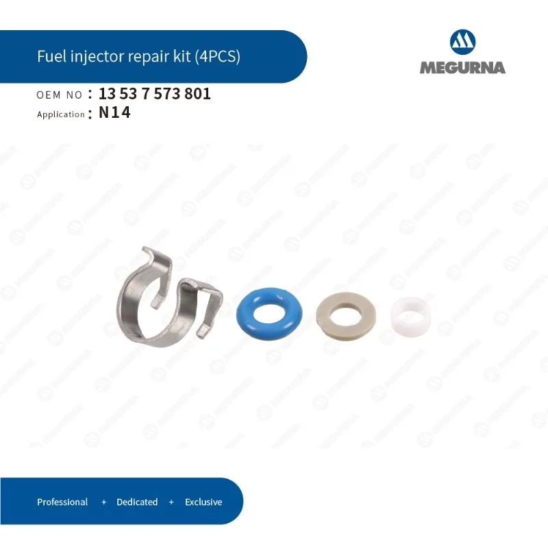 4set Fuel Injector Repair Kit For BMW MINI Cooper CLUBMAN Convertible R55 R56 R57 N14 1.T Engine Jaguar Land Rover 13537573801