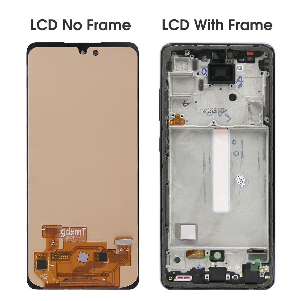 For AMOLED A52 4G For Samsung A525F A525F/DS A525M A525M/DS LCD Display Touch Screen Digitizer Assembly Replacement