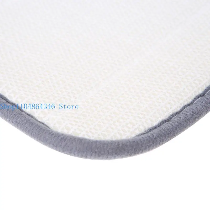 

652F Mouse Wrist Rest Support Pad Anti-slip Mousepad Memory Cotton Cushion Mat for PC