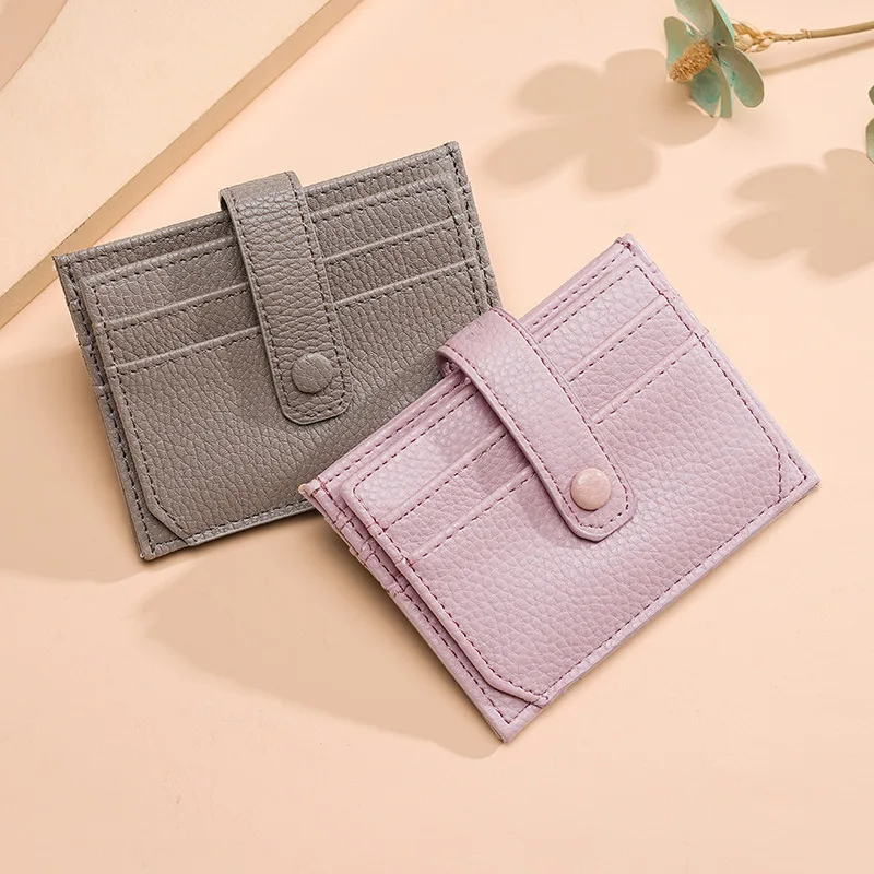 

Luxury Design Wallets for Women Card Bag New Card wallet driver's license document bag PU Leather Female Small Card Bag