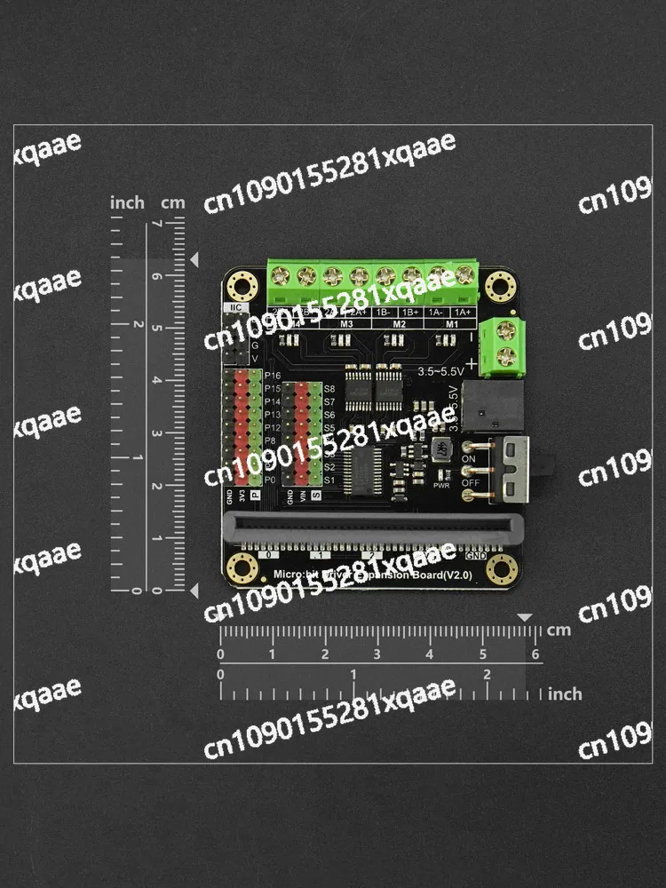 Bit motor driver board expansion board 4 channels motor 8 channels servo 9 GPIO interfaces