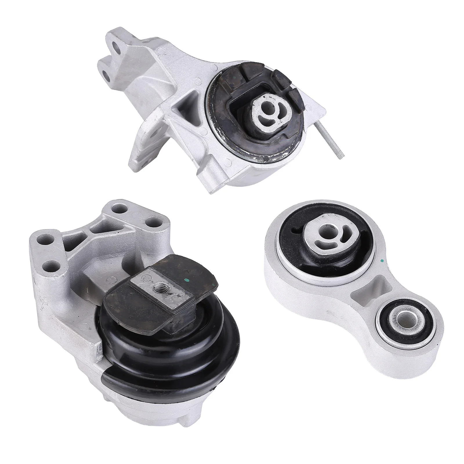 

3PCS Engine Mounts & Transmission Mount Set Compatible for Ford Flex 12-09 V6-3.5L 5425 5342 5429