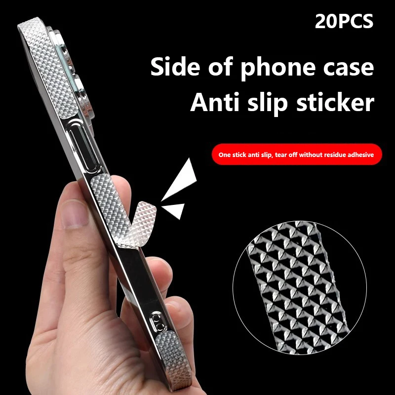 New 20 PCS Mobile Phone Case Anti-slip Sticker Side Anti-slip Earphone Computer Tablet Anti-slip Anti-collision Sticker DIY