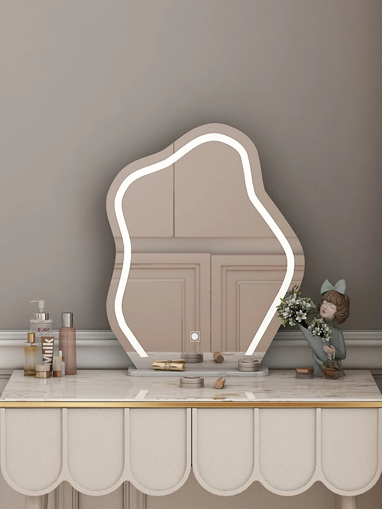 

Internet celebrity senior sense cloud dresser type flippable smart mirror ins