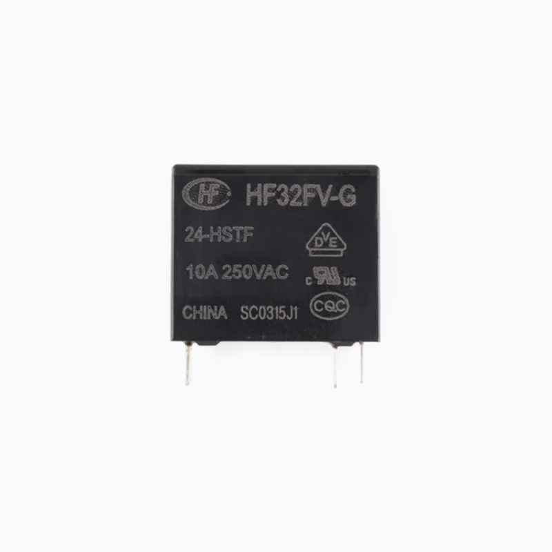 10 個 HF32FV-G/5-HSTF、HF32FV-G/12-HSTF、HF32FV-G/24-HSTF 新しいパワーリレー HF32FV-G-5-HSTF、HF32FV-G-12-HSTF、HF32FV-G-24