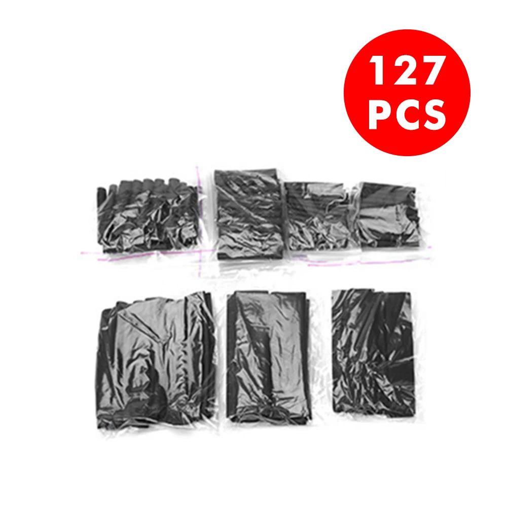 127-780pcs Heat Shrink Wrapping Kit Heat Shrink Tube Assorted Pack Wire Cable Insulation Sleeve Set Thermoresistant Tube