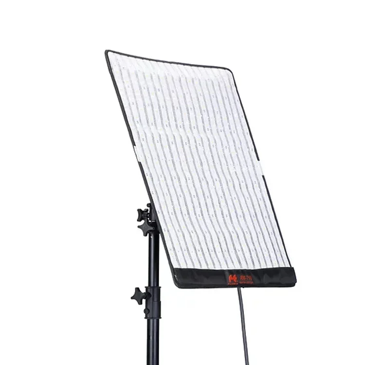 Falcon Eyes RX-718 100W Bi-color 2700K - 9999K LED Studio Photography Flexible Panel Light for YouTube/TikTok User