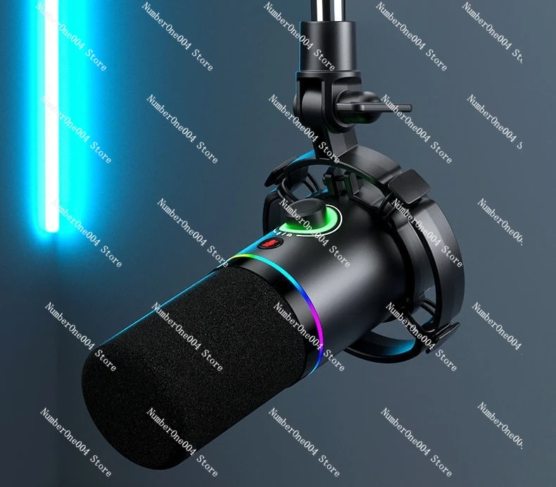 PD200X ميكروفون ديناميكي الكمبيوتر سطح المكتب تسجيل Dubbing البث المباشر المضيف البث المباشر ميكروفون مخصص