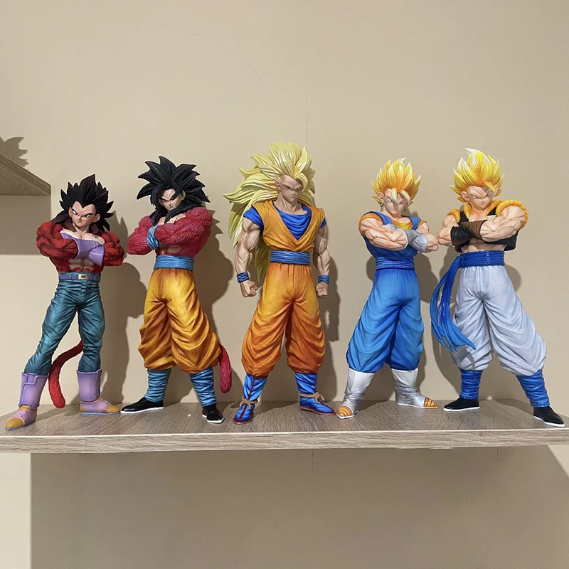 

Полный спектр статуи Jt Dragon Ball, аниме-фигурки Ssj4 Son Goku, фигурки Super Saiyan, статуя из ПВХ, коллекция моделей, игрушки, рождественские подарки