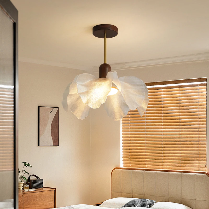 Petal chandelier room dining room lamp bedroom study lamp