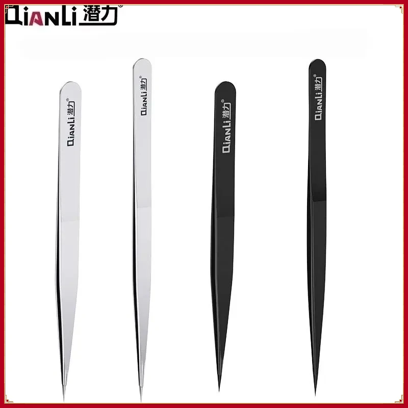 

Пинцет Qianli iNeeZY из нержавеющей стали ручной работы, полированный, Немагнитный, высокопрочный, вакуумное покрытие