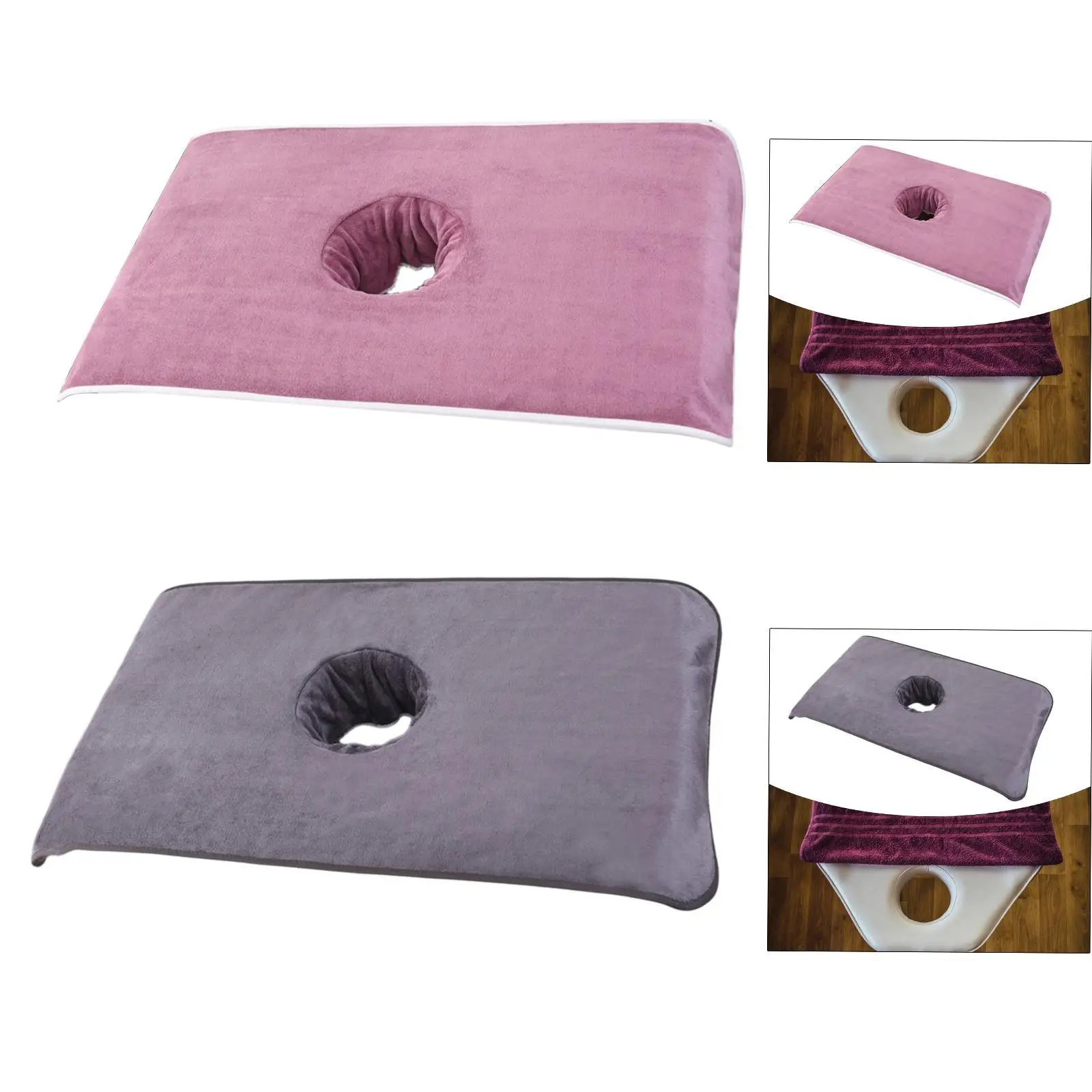 Serviette de Table de Massage pour Salon, couverture professionnelle réutilisable et absorbante pour SPA