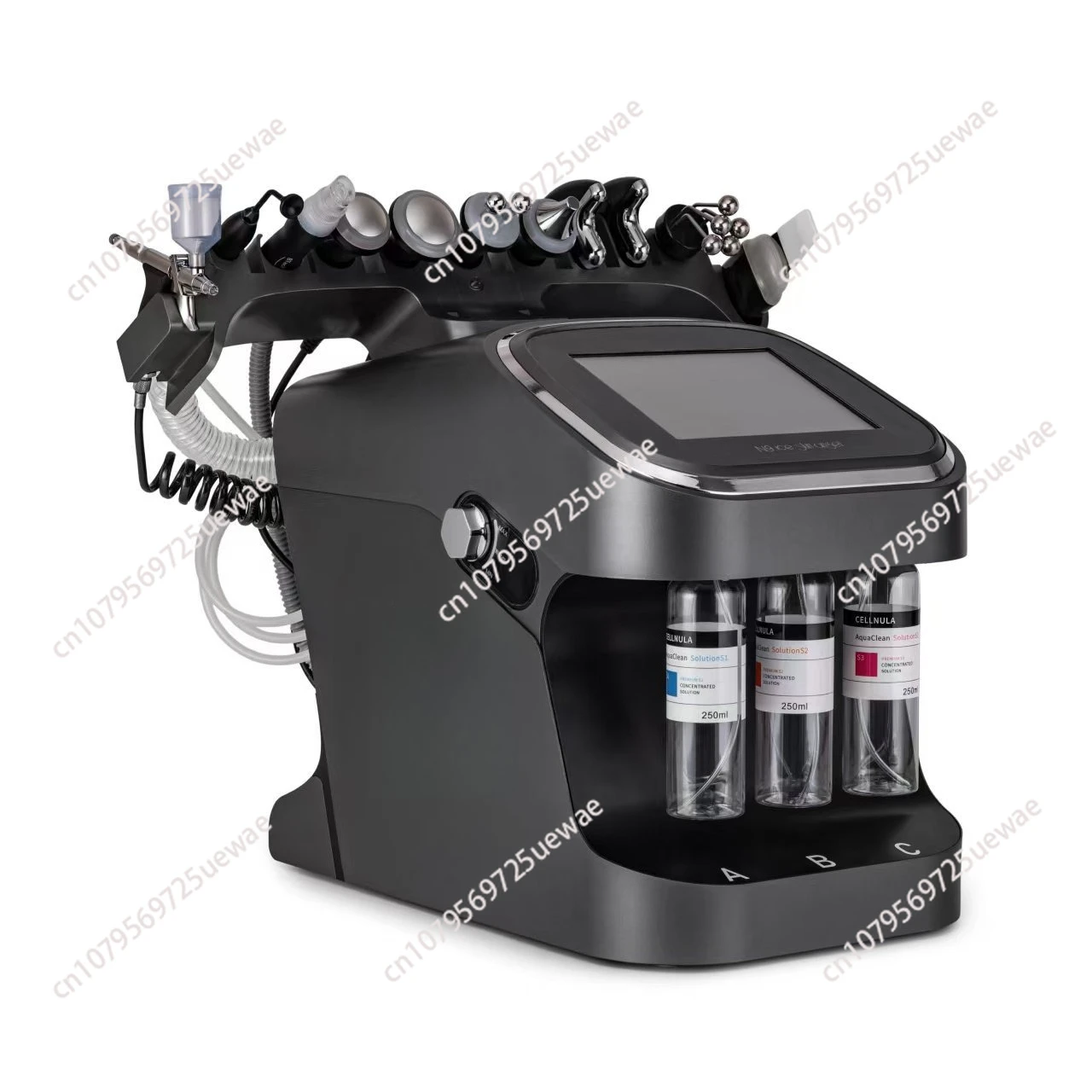 

for Updated 10 In 1 facial Machine H2o2 Aqua Peeling Lift Skin Bubble Moisturizer Oxygen Machine