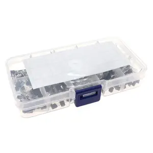 Kit de transistor 200pcs BC327 BC337 2N2222 2N2907 2N3904 2N3906 S8050 S8550 A1015 C1815 PNP/NPN 10 Valores de transistores 8 mejores ventas BC337 - №5