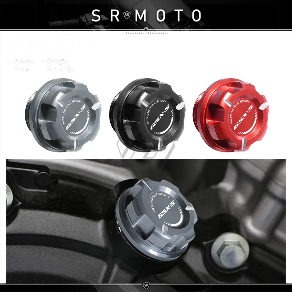 Motorcycle Accessories Engine Filler Oil Cap Case for Suzuki GSX-S 125 750 1000 1000F