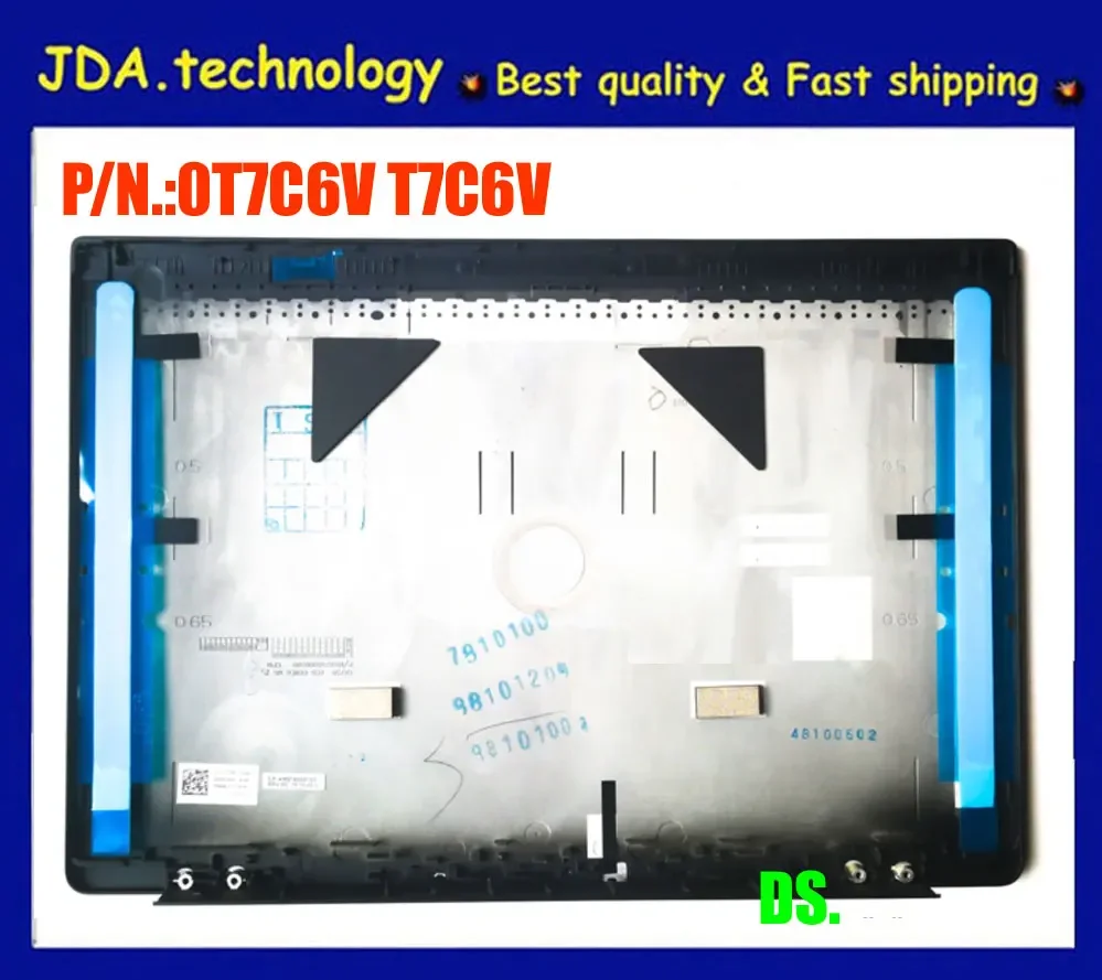 

MEIARROW New/org LCD top case for DELL Latitude 7380 E7380 back cover back shell A cover 0T7C6V T7C6V