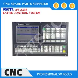 Controller per tornio CNC KY-980TC sistema di controllo a 3 assi a 2 assi display da 8 pollici funzione PLC pannello Tac