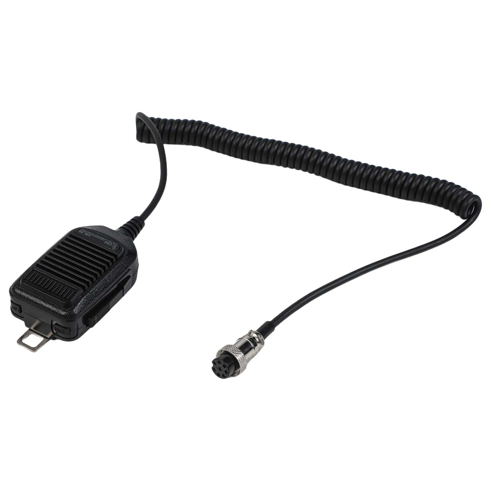 HM36 Microphone 8 Pin for ICOM IC718 IC765 IC761 IC7200 IC7600 Mobile Radios with Sturdy Metal Clip and Clear Communication