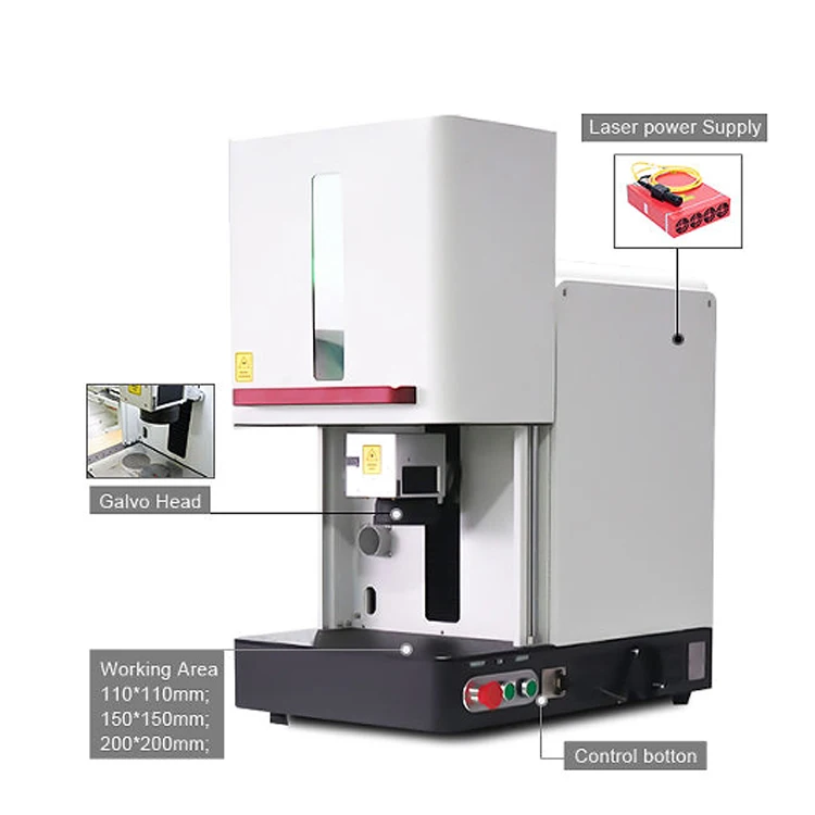 Closed Fiber Laser Hine Can Realize The Marking Requirements For Tiny Parts And High Precision