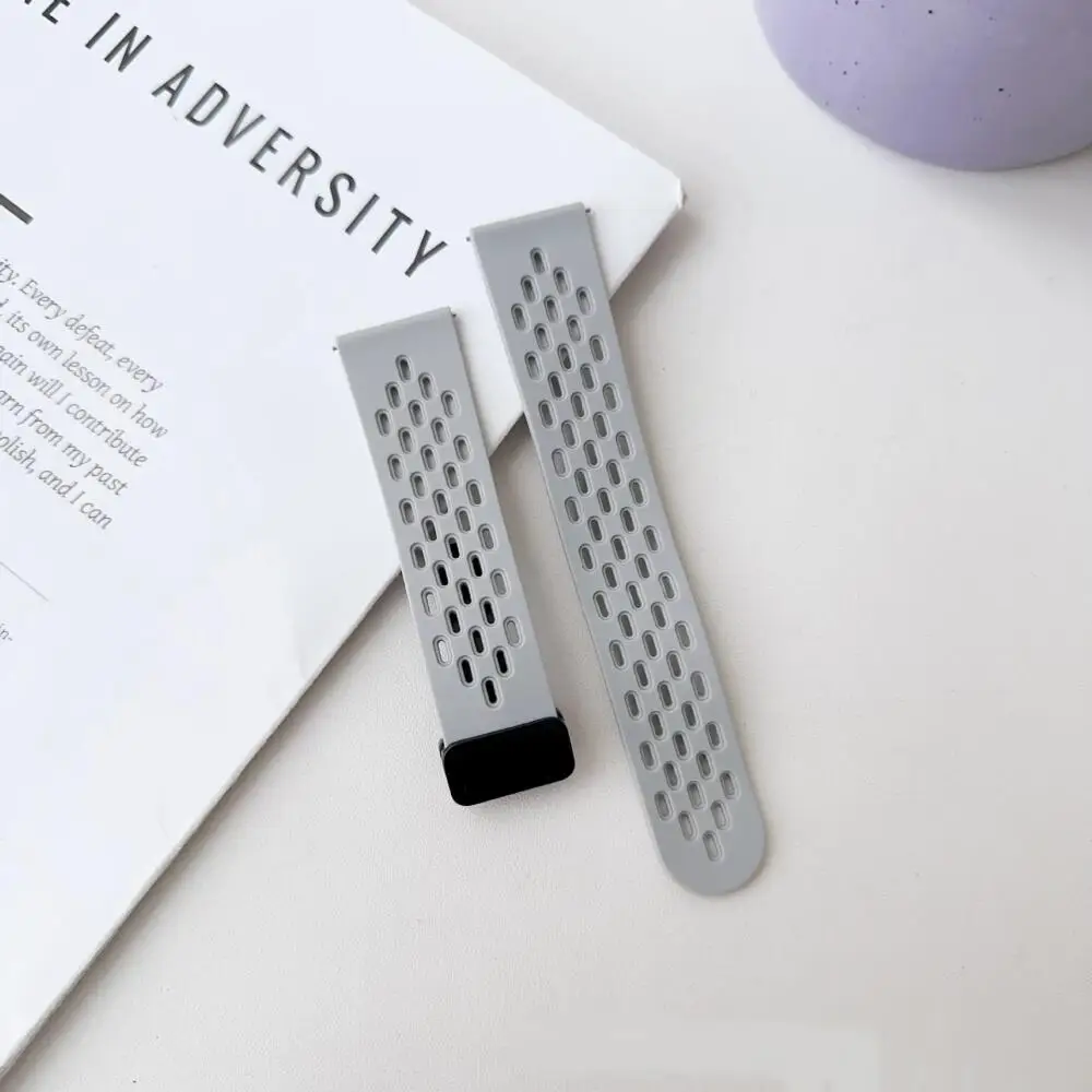 حزام سيليكون مغناطيسي لـ CMF بواسطة لا شيء ساعة برو 3 2 1 20 مللي متر 22 مللي متر حزام (استيك) ساعة ل Amazfit GTR 4 3 2/Bip 6 5 حزام الساعات كوريا #4