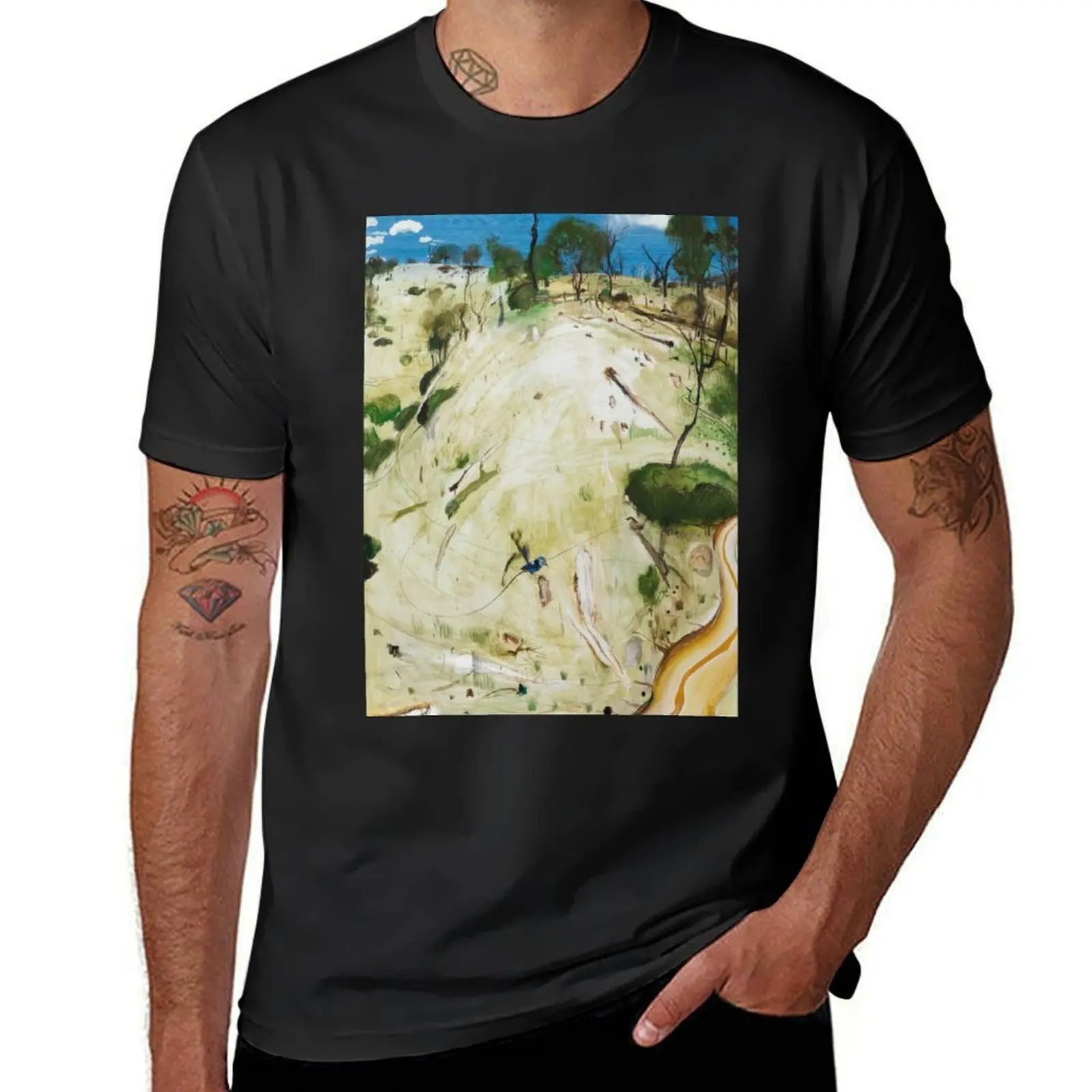 Brett Whiteley T-Shirt hippie clothes summer clothes korean fashion funny t shirts for men