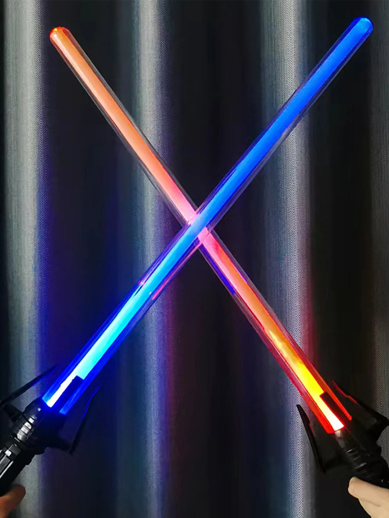 7 ألعاب سيف ليزر ملونة دعائم للحفلات ألعاب خارجية قابلة للسحب ألعاب سيف خفيفة متوهجة أعواد المهرجانات هدايا عيد الميلاد
