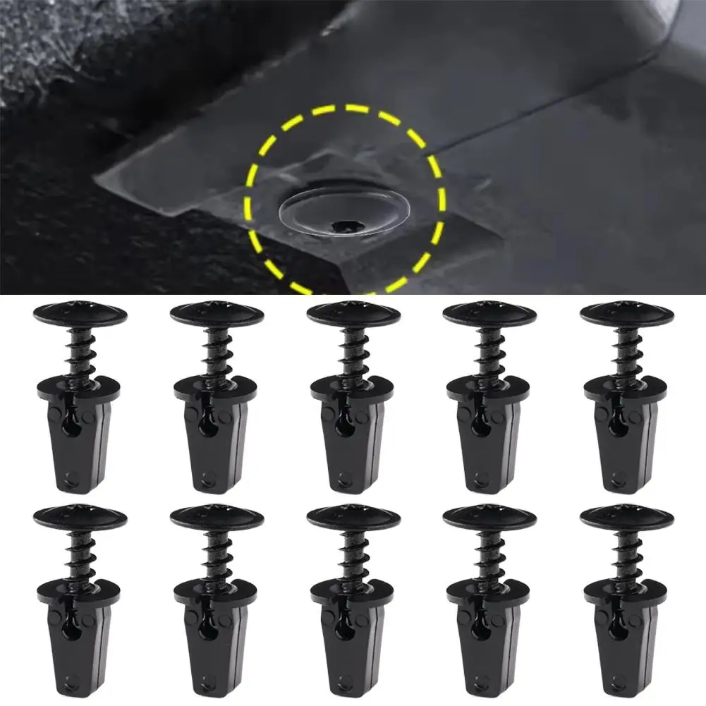 

20/40PCS Auto Mudguard Lining Snap Screw Fasteners Arch Torx Undertray N90974701 Engine Cover Retainer Splashguard Screw Wh W5R4