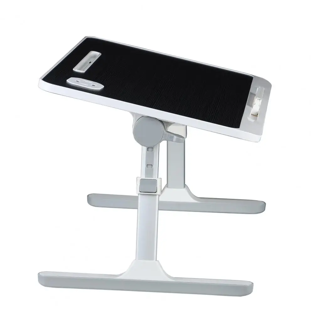 Laptop Bed Tray Table Height Angle Adjustable Laptop Bed Stand Portable Lap Desk with Foldable Legs Foldable Lap Tablet Table