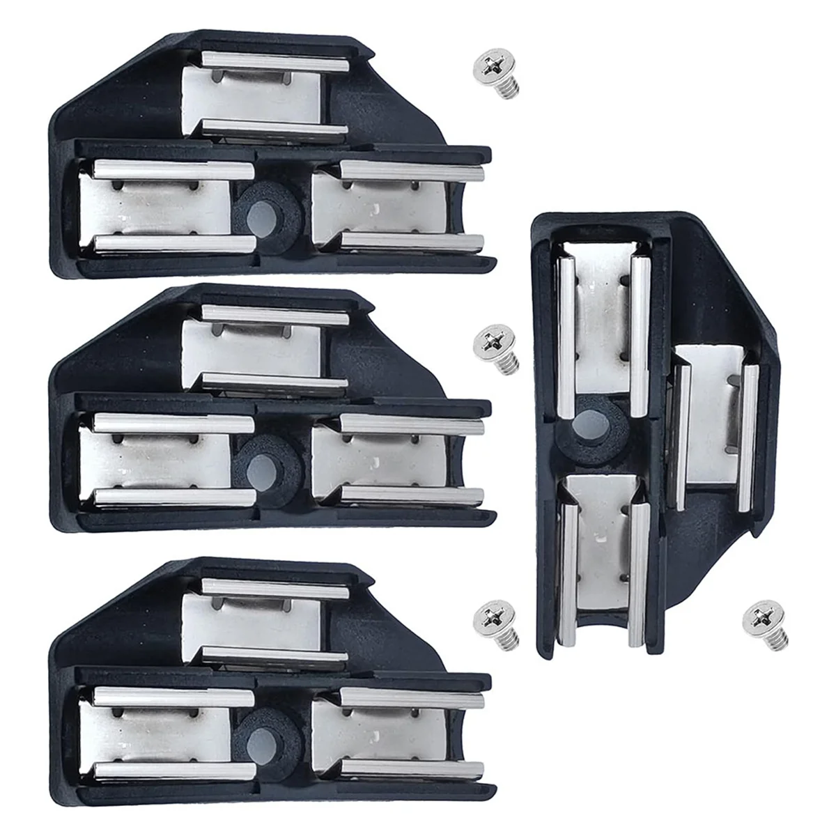 ตัวยึดดอกไขควงไฟฟ้า4ชิ้นพร้อมสกรูสำหรับ milwaukee 18V impact DRIVER 2601-20 2601-22 2602-20 2602-22