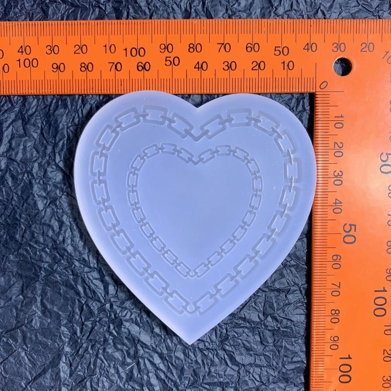 Heart Resin Mold Shaker Resin Mold Filler Silicone Shaker Filling Mold for DIY Jewelry Making,Pendant,Keychain