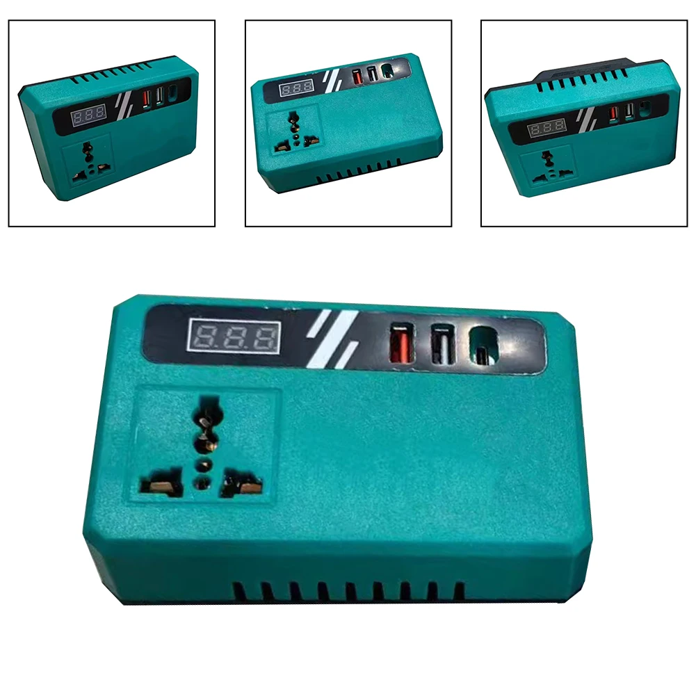 1pcs 120W Lithium Battery Inverter DC18V/21V To 220V AC Battery Inverter For Dayi Mobile Power Transformer Electrical Equipment