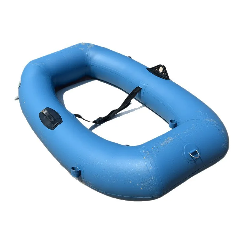 

Lightweight fishing boat inflatable kayak portable rubber foldable luya wear resistant scratch proof big nest