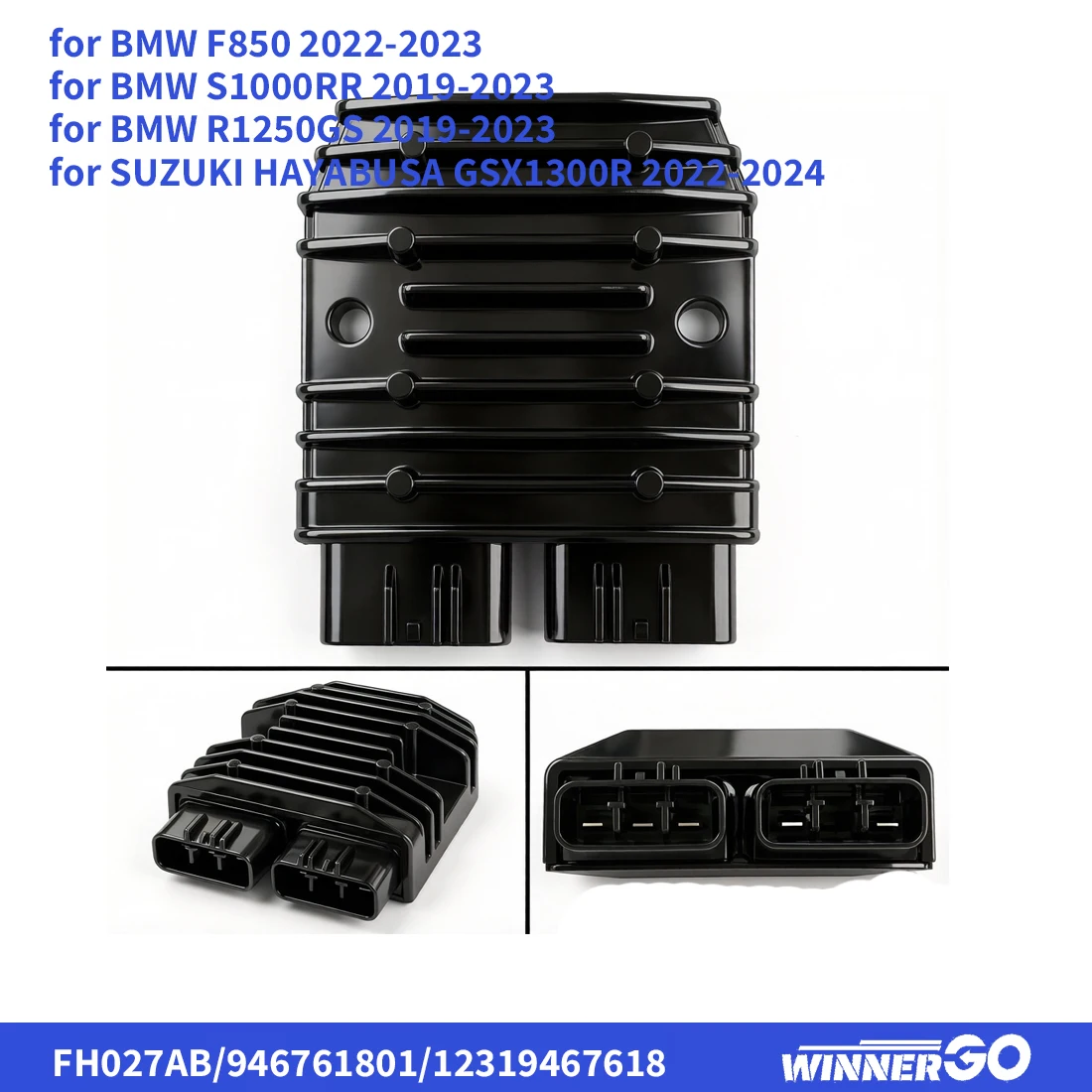 FH027AB Spannungsregler Gleichrichter MOSFET für BMW F850 2022-2023 S1000RR 2019-2023 für BMW R1250GS 2019-2023 for SUZUKI HAYABUSA GSX1300R FH027AA for Ducati Woestijn X 937 Diavel 1260 V2 V4 2022-2023 12319467618 – Detail 5